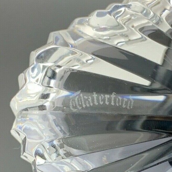 Waterford Crystal Heart Shaped Trinket/Candy Tray - Picture 4 of 5